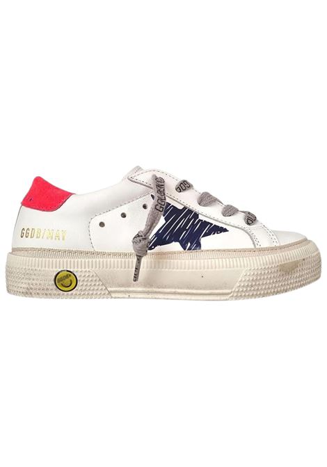 Sneakers bambina bianche in pelle Golden Goose | GYF00299F003298/FIBIANCO